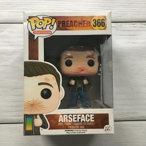 Funko POP Preacher, Arseface Vinyl Figure - Picture 1 of 4
